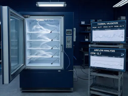 Thermal validation chamber