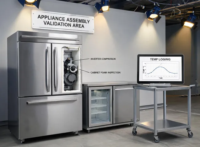 Professional refrigerator platform